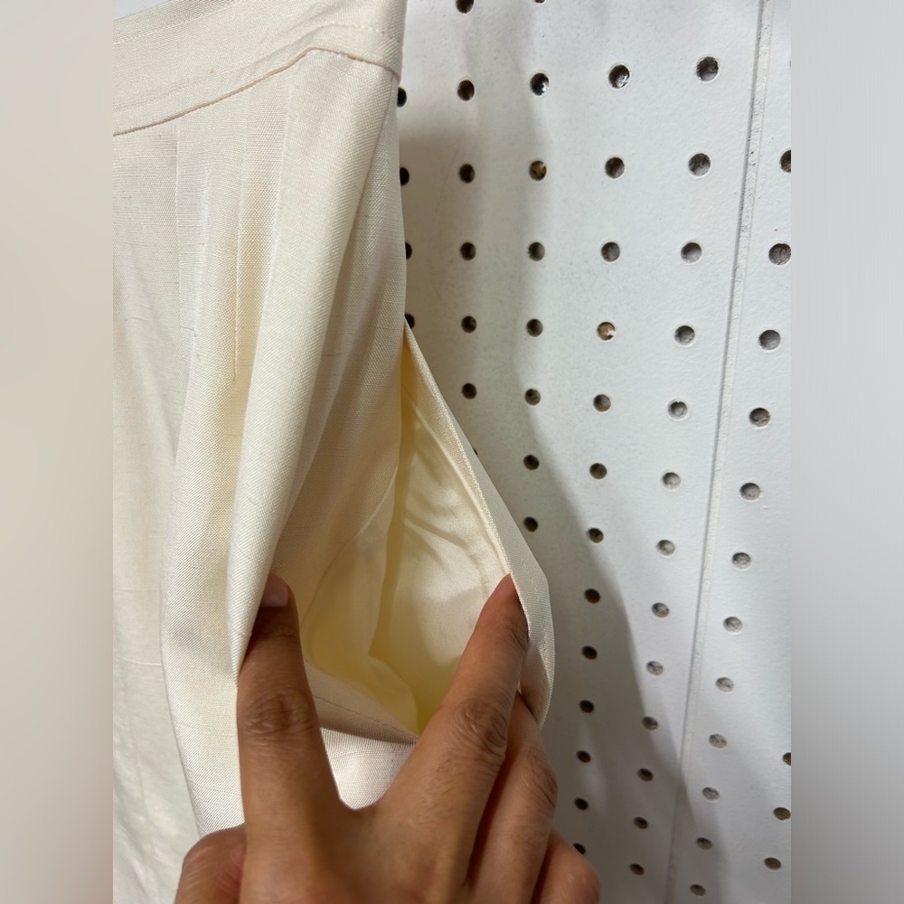 Yves Saint Laurent Ivory Skirt - Picture 3 of 5